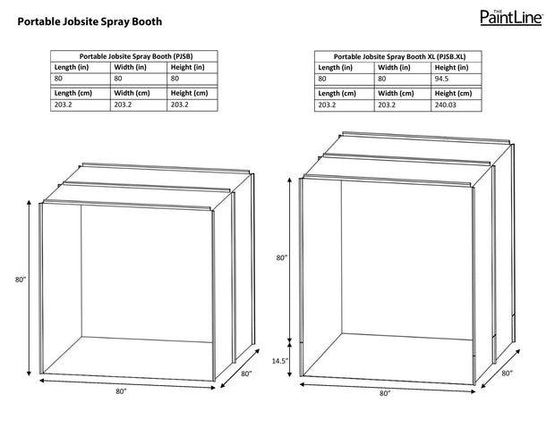 Portable Jobsite Spray Booth™ (PJSB)